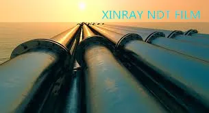  8 см * 30 промышленная NDT пленка для тестирования нефти и