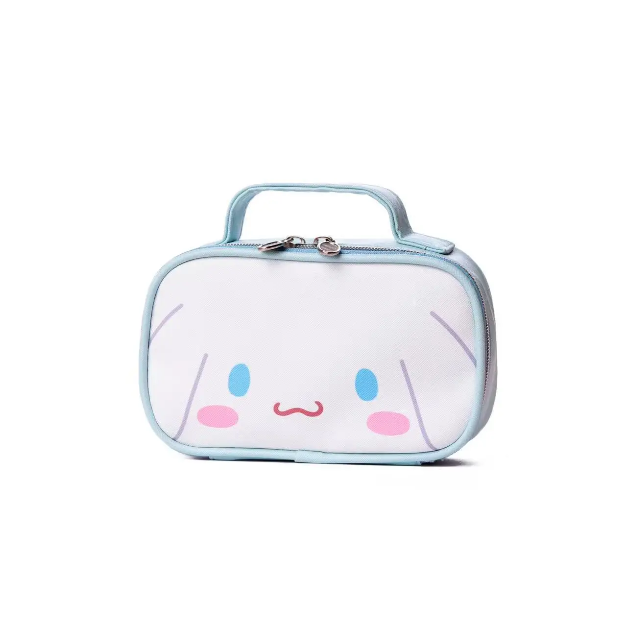 Multi-functional Travel Bag Cartoon Cute Makeup Bag Toiletry Bag Black Kurami Blue Big Ears Dog Red KT Cat Handbag