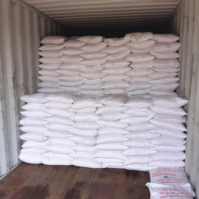 Deep red speckles used as washing powder ornament