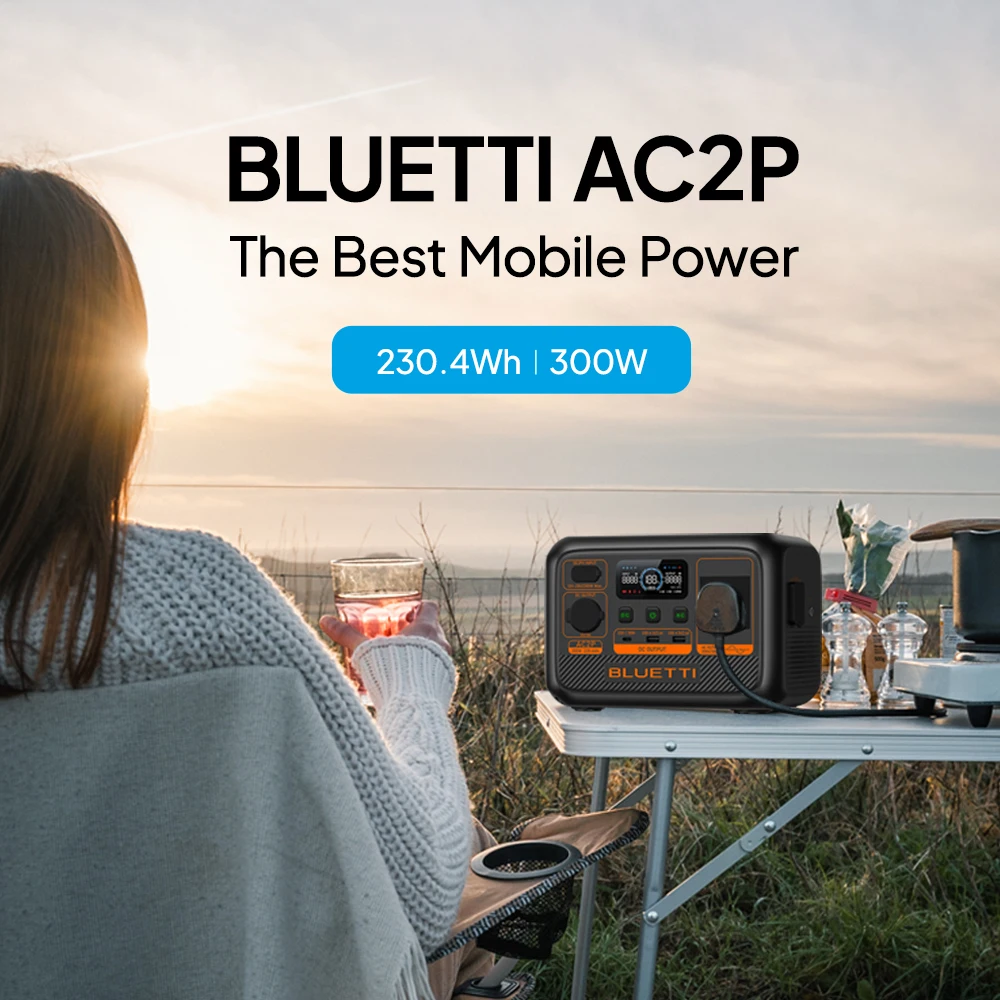 BLUETTI Emergency Multi-Functional Mini Portable Power Generator Station Supply with 50000mAh Battery For Car/Outdoor Use