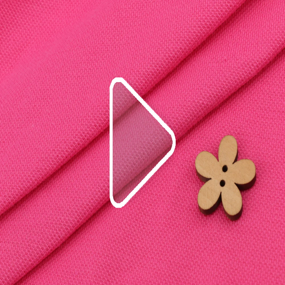 BC006-3 21S, поглощающая пот, CVC, сетка, гладкая трикотажная ткань, поли хлопок