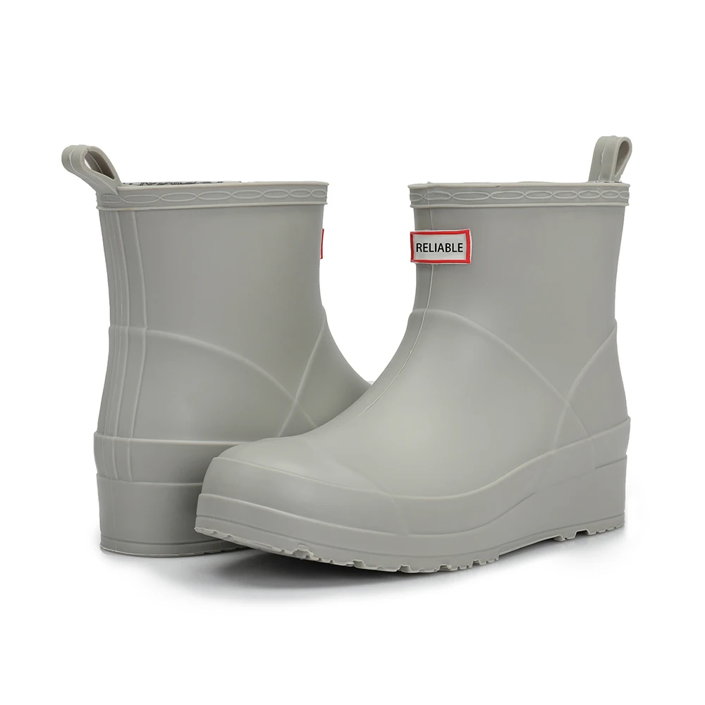 Neoprene Martin Knee White New Chicken Girl Clear Cowboy Leopard rain boots for Women botas de lluvia