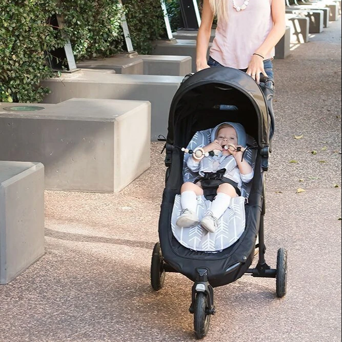 Custom Design Cotton Universal Stroller Seat Covers Thick Pram Car Seat Cushion Seat Cushion Cover Pad