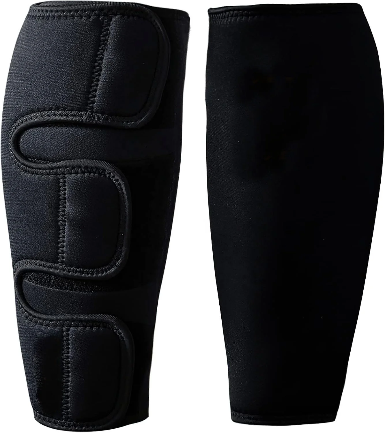 Weightlifting Deadlift Shin Guards, Calf Support Brace 5mm Thick Neoprene shin guard