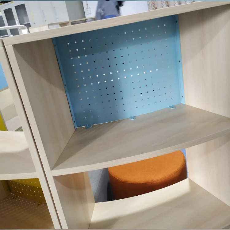 2024 New Product School/Office/Home Use Book Storage Bookcase Modern Style wooden library bookcase