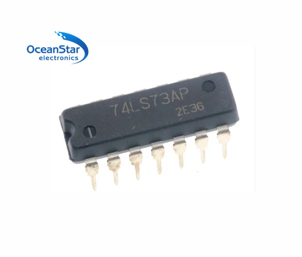 Original HD74LS73AP dual JK trigger chip IC  DIP-14