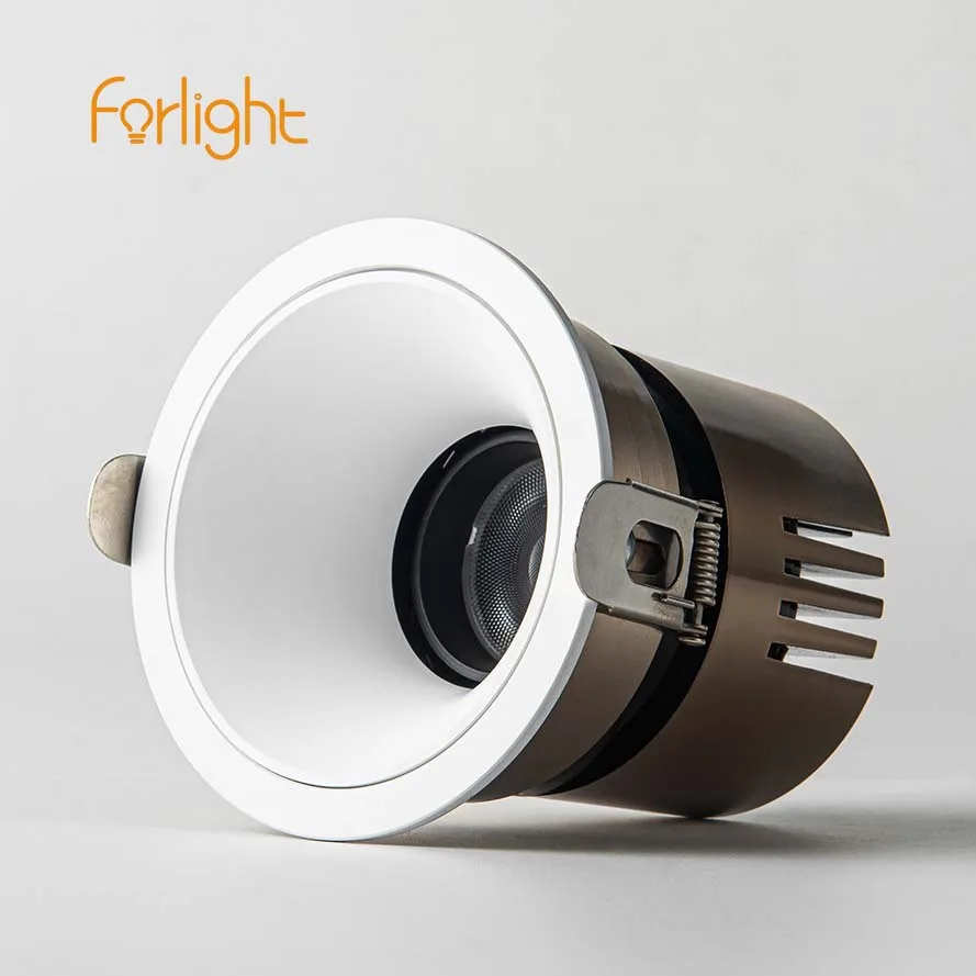 LED COB spotlight trimless recessed spot light indoor project adjustable spotlight LED down light for hotel ceiling lamp