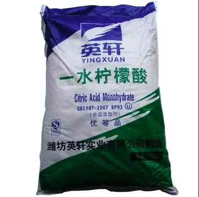 Organic Chemistry Food Grade Citri Acid Anhydrous Citric Acid Monohydrate Citric Acid CAS 77-92-9