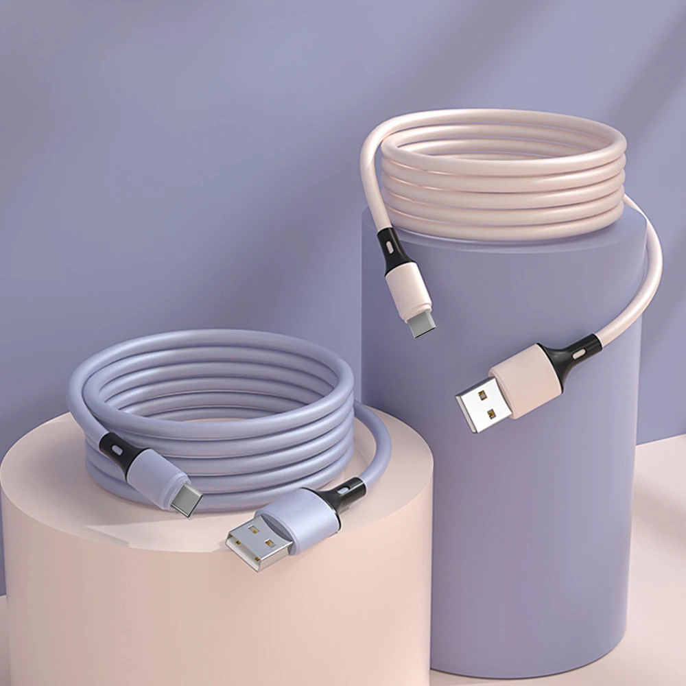  2020 новый дизайн зарядный кабель для организации Type C Micro USB легкий