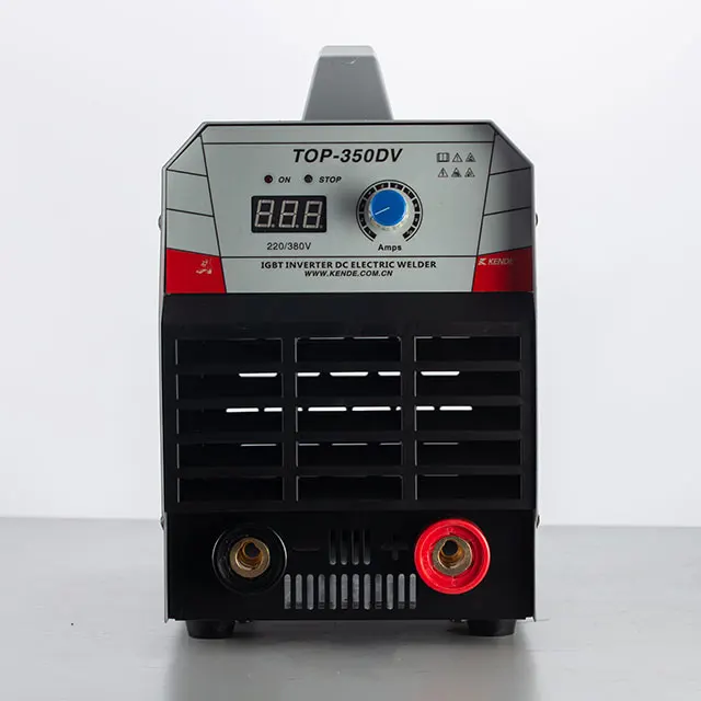 KENDE DC 220V 380V Dual Voltage IGBT Portable Stick ARC MMA 350 Inverter Welder Welding Machine TOP 350
