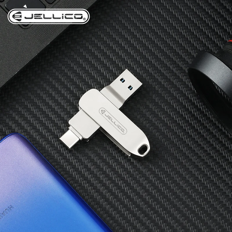  Трендовый usb флеш-накопитель OTG 2020 type c u-диск 16 ГБ 32 64 3 0 флешка