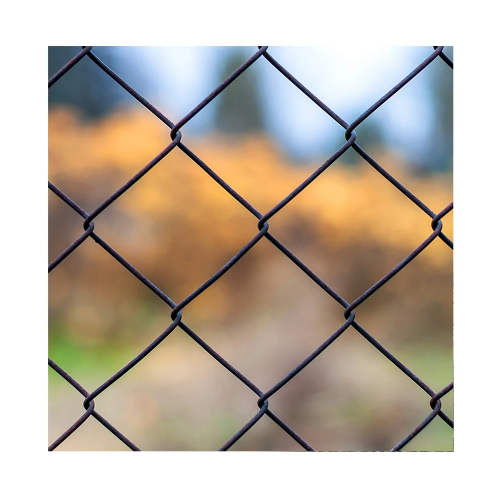 BOCN  Factory ECO FRIENDLY Woven Powder Coated flex fence system Chain Link Fencing for Football Pitch