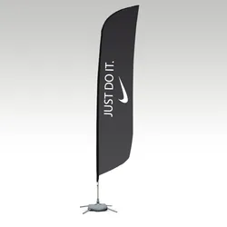 High quality outdoor custom Durable gift Vinyl feather banner