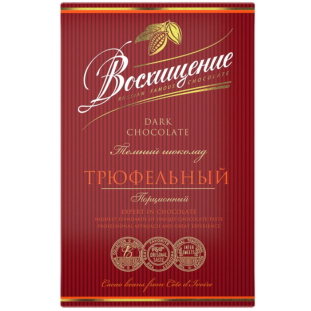 
Voskhishchenie Truffle dark chocolate 