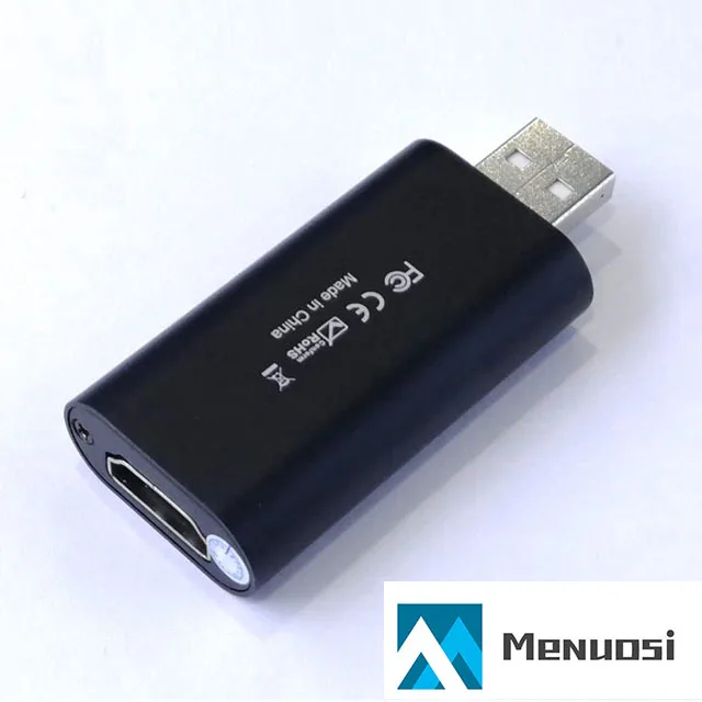 Мини-карта видеозахвата USB 2 0 HD MI записывающее