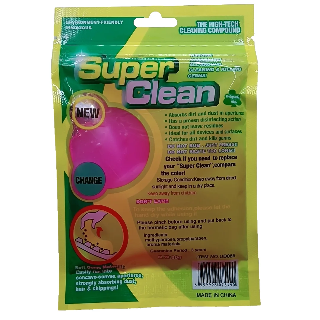 hot sell Wholesale Pack super gel cleaner car glue clean double computer screen and keyboard cleaner
