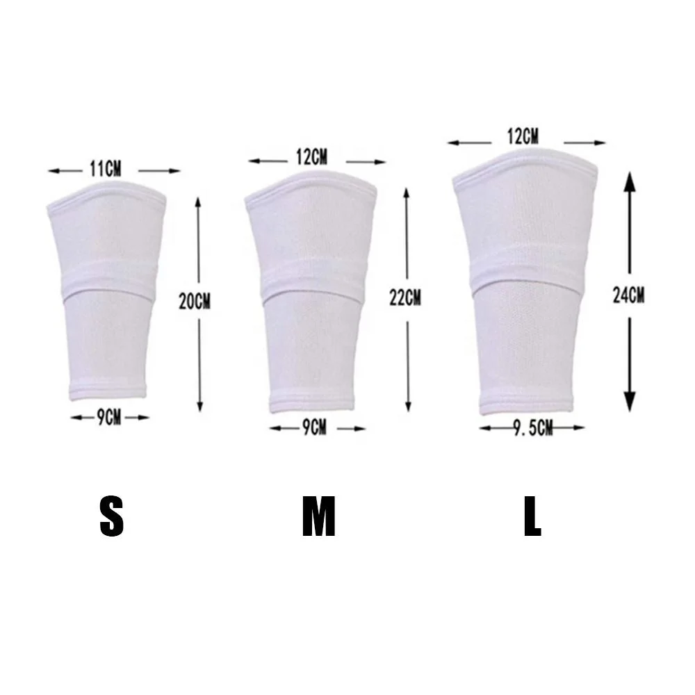 Football Shin Guard with Pocket Compression Calf Sleeve Sports Socks Soccer Leg Support Protector for Adult Teen Children