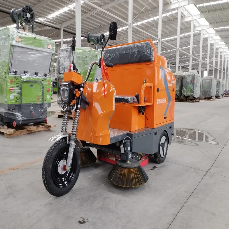 Best selling commercial Floor cleaning scrubbing machine  battery powered commercial cleaning airport runway garbage