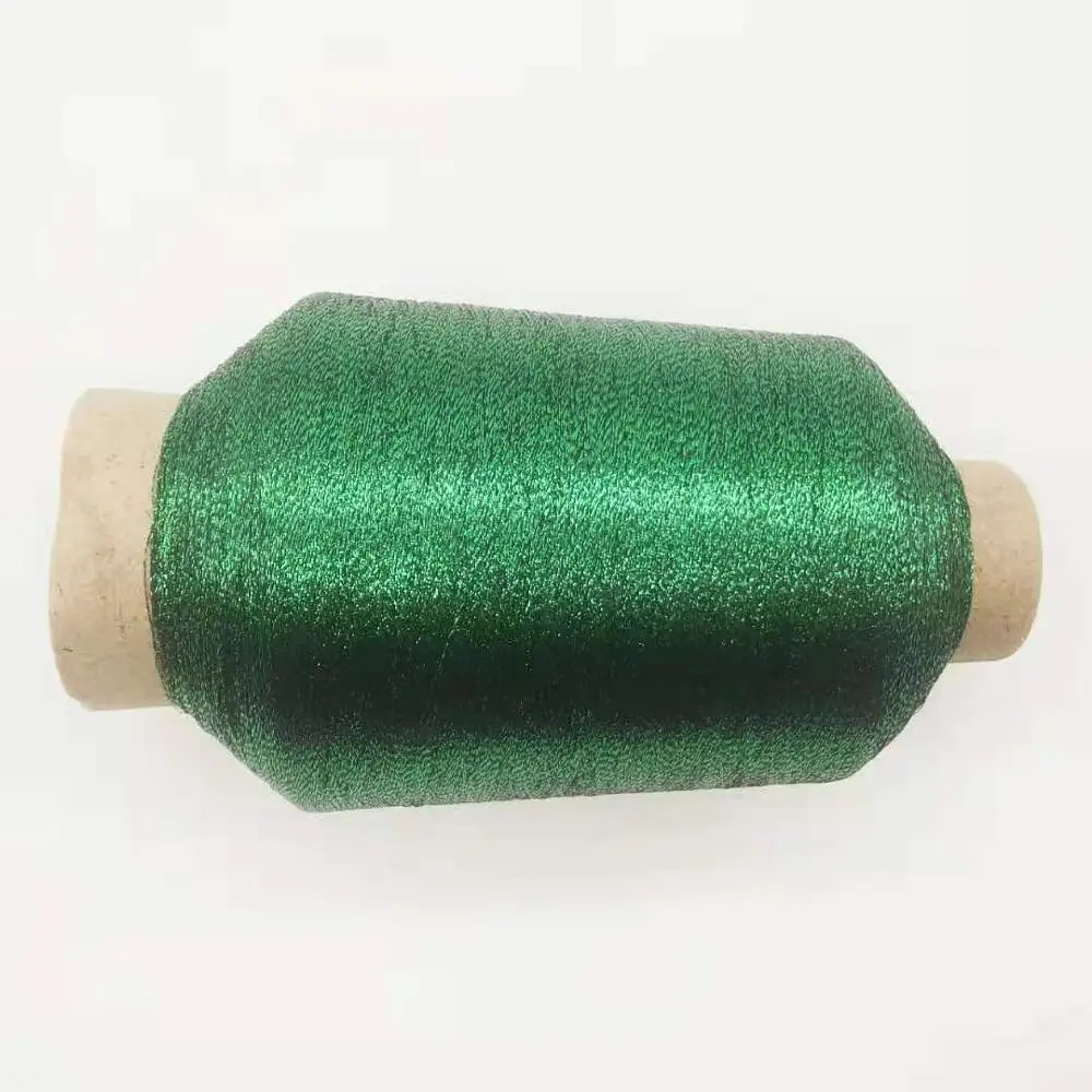 Hot-selling color metallic yarn lurex embroidery thread for knitting and weaving M/MH/MX Type