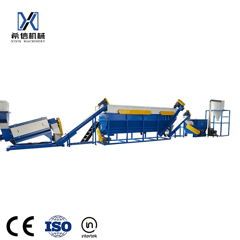 Китайская машина для переработки отходов пластиковых бутылок PE HDPE