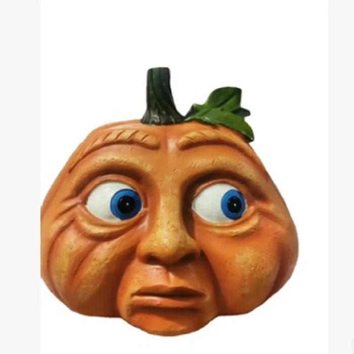 2023 NEW ITEM IN STOCK RESIN HALLOWEEN PUMPKIN FACE STATUE FIGURE CUSTOM HOLIDAY GIVEAWAY GIFT SOUVENIR  DECORATION ORNAMENTS