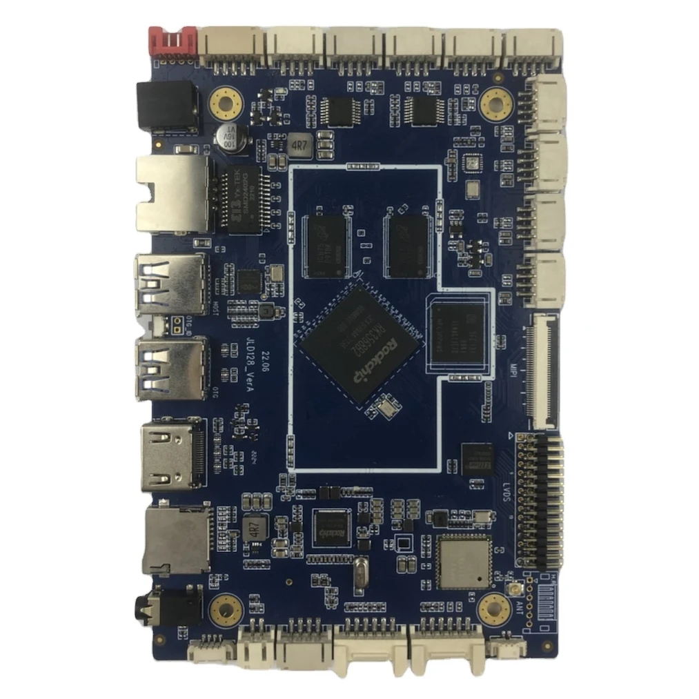 JLD-A08 Digital Signage смартфон основная плата 5G материнская плата PCB HDI RS232 4K дисплея рекламы основная плата Материнская плата Android