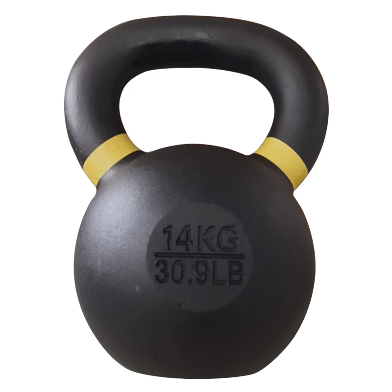 Wholesale Powder Coated Cast Iron Color Men Kettlebell lb Pound for Beginner