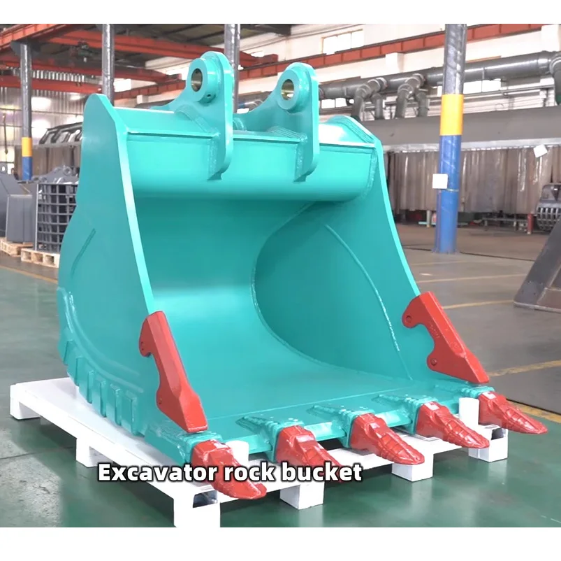 
Customize Construction Machinery Heavy Duty Excavator Parts Rock Bucket 