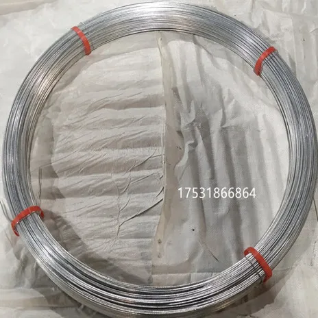 CM 17/15 high Zinc coating thickness  galvanized steel oval wire in South America
