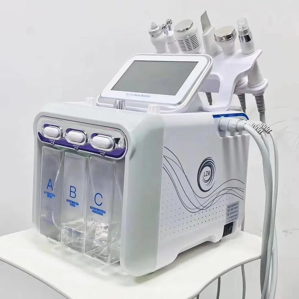 Deep Clean Dermabrasion Facial Oxygen H2O2 Small Bubble Beauty machine