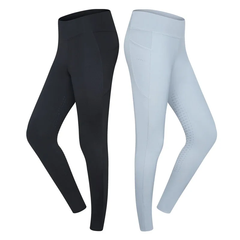 2022 New Europe And America Slim Fit Skinny High Waisted Breeches Custom Equestrian Pant Pants Leggings Horse Riding Clothing