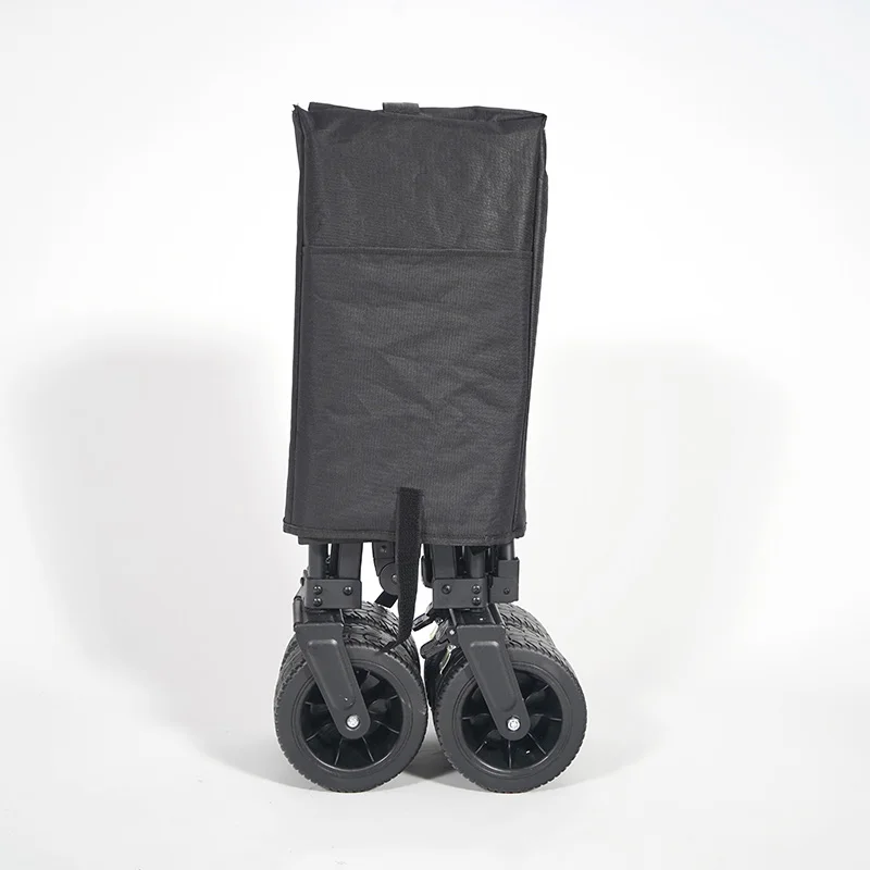 Hitree Collapsible utility camping Folding portable garden Wagon golf Cart heavy-duty beach tailgate wagon trolley