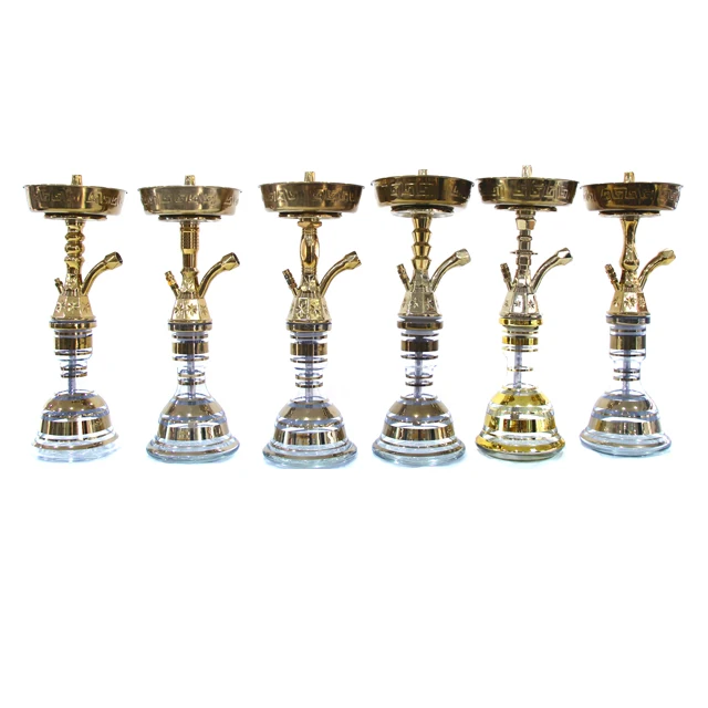 Современный дизайн с алюминиевым покрытием Египетский кальян Khalil Mamoon