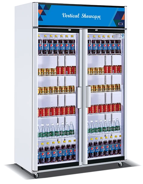 Super market display counter commercial refrigerator showcase