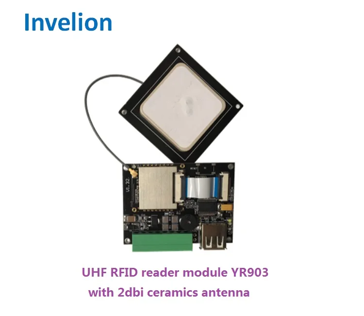  Модуль считывания RFID PR9200 с чипом uhf макетная плата USB интерфейсом Пассивный 2 м mini 2dbi rfid антенной