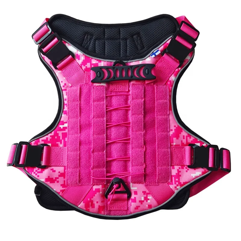 Custom Logo Heavy Duty Soft Neoprene Mesh Padded Nylon Tactical Adjustable Sublimation Tri-Harness
