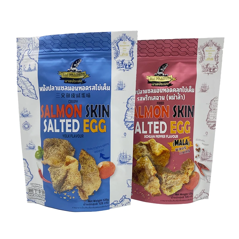 Wholesale Food Stand Up Zipper Bags Biodegradable Plastic Pouch OEM Accept Stand Up Zipper Oatmeal Food Bag