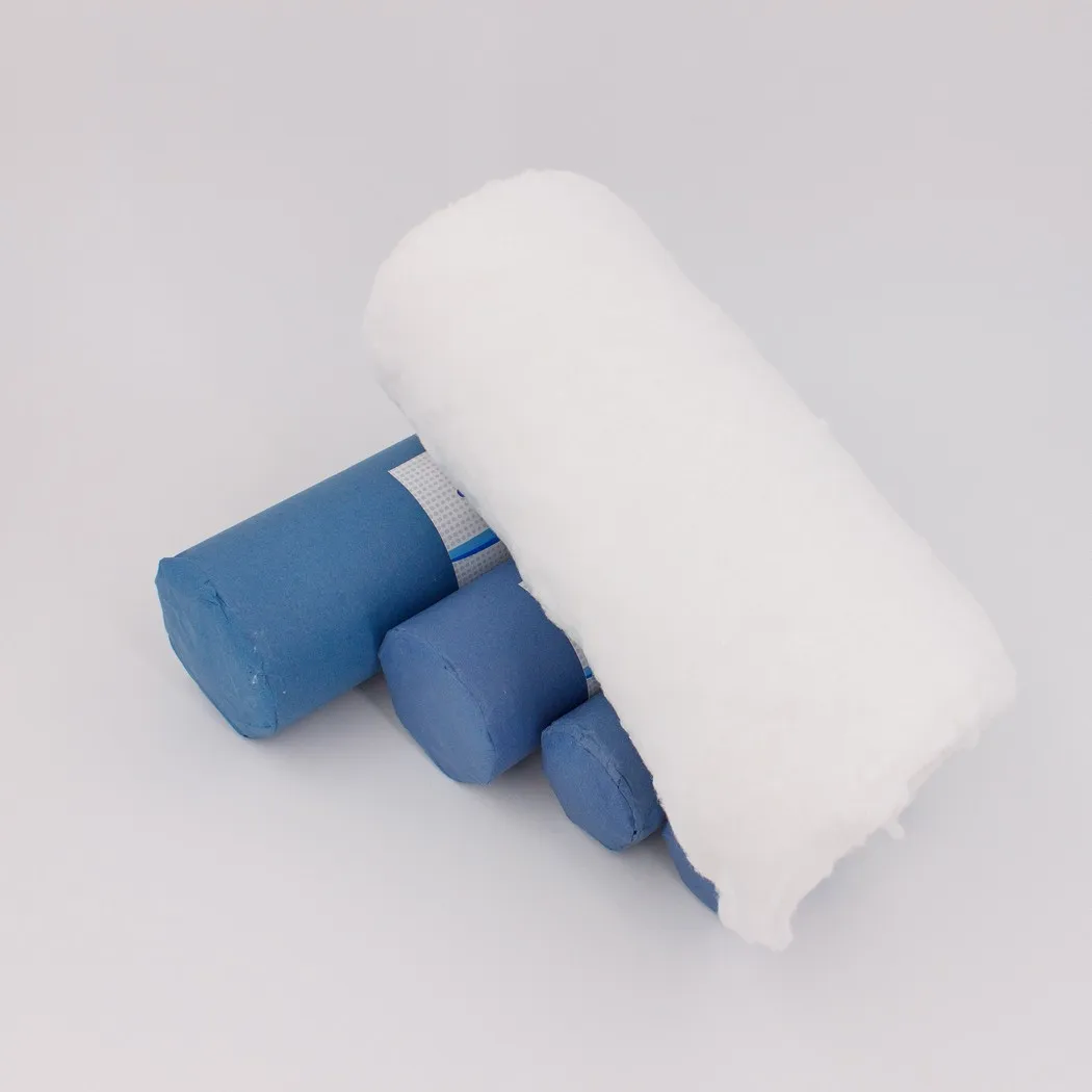 Medmount Medical Sterile/Nonsterile Soft Fluffy Absorbent Cotton Wool Roll with/without Paper Interleaving