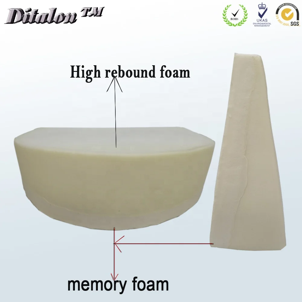 Amazon best soft Sleep Wedge Contour Memory foam pregnancy pillows