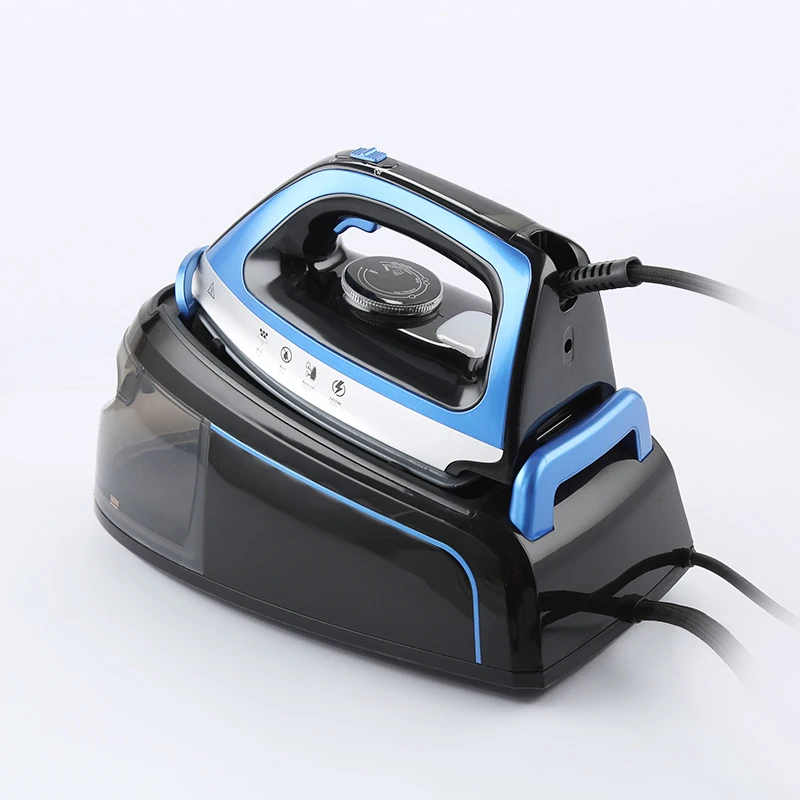 2000W-2400W Ceramic Soleplate Hand Held Household Vertical Professional Electric Steam Station Iron For Clothes