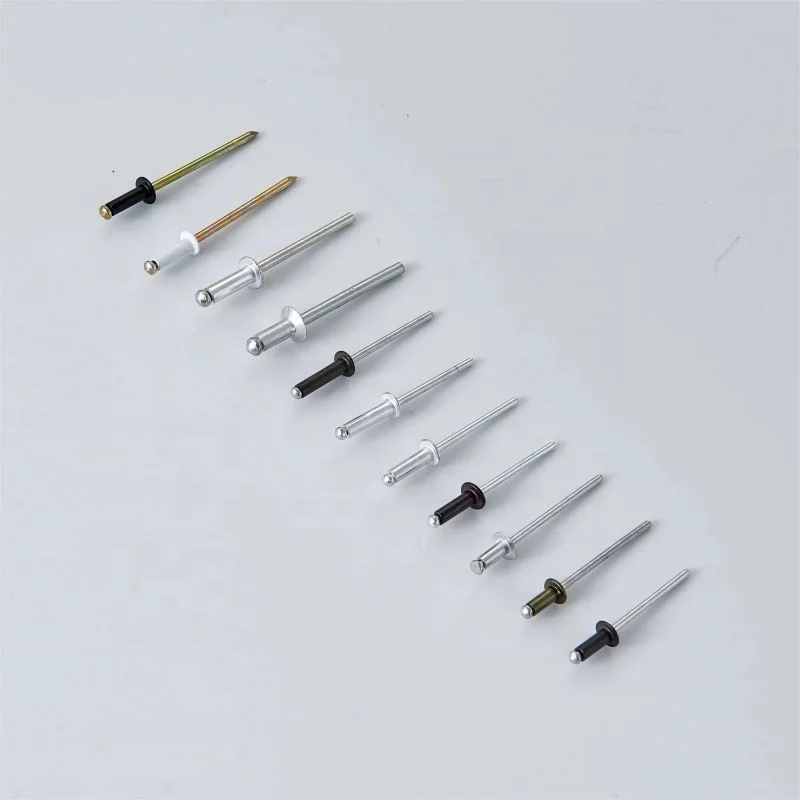 Factory Direct Sale Custom Break Mandrel Stainless Steel Aluminum Blind Rivet Rivet Pin Decorative Rivets