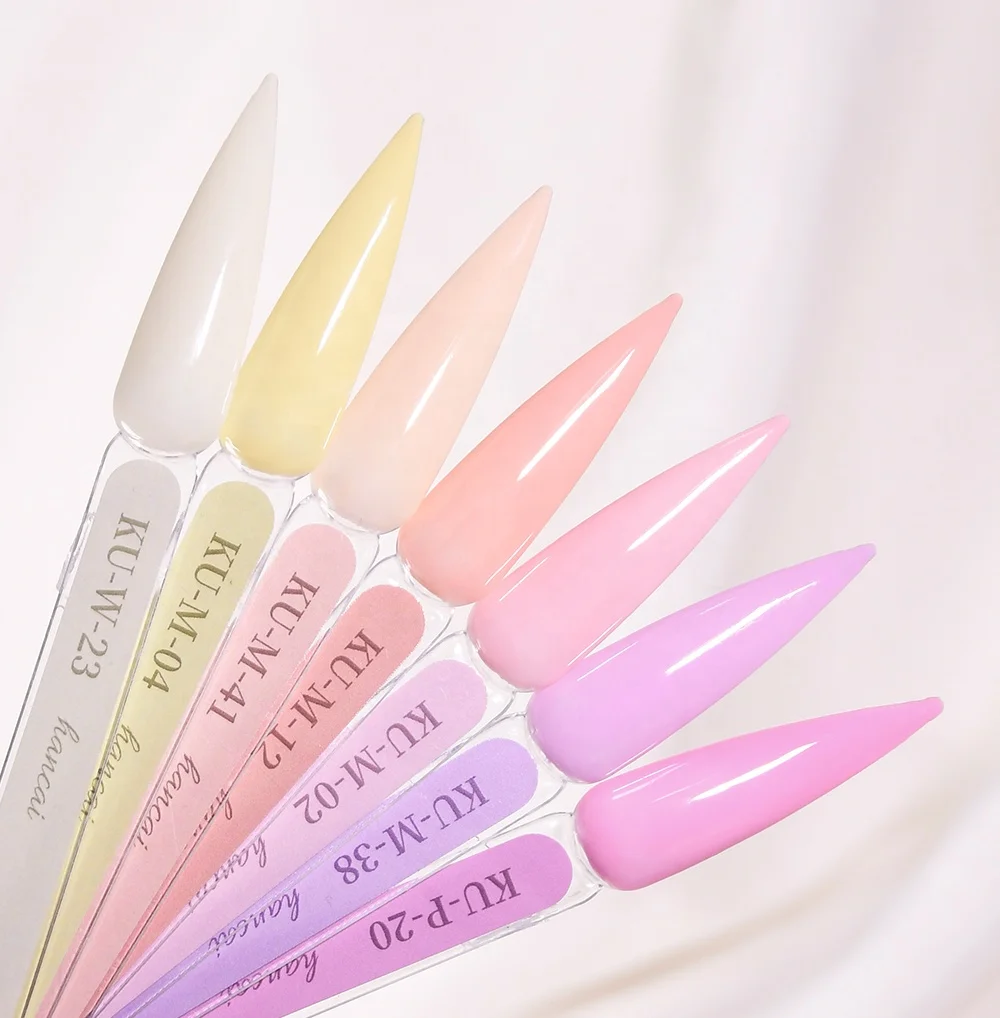 Wholesale Nail Supplies Spring Summer Color Neon Glitter Private Label 15 Ml Soak Off Gel Polish Set Kit