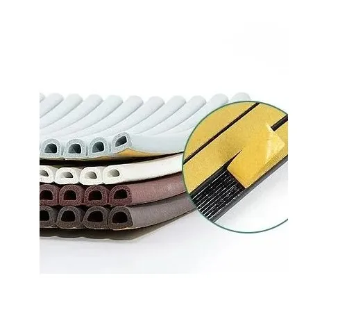 Rubber Elastic Weather sealing strip self-adhesive EPDM foam seal strips