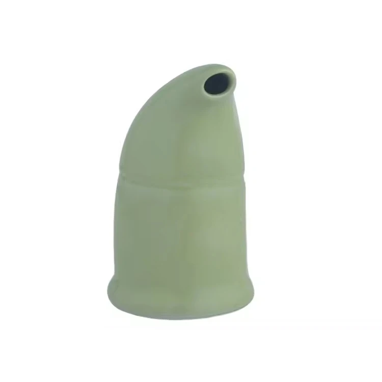 Ceramic Salt Pipe Inhaler for Respiratory Health Meditation and Stress Relief