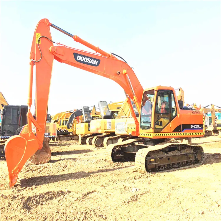 Used Doosan DH20-7 excavator. Doosan DH150.DH220.DH60.DH80 excavator. Good quality and reasonable price.