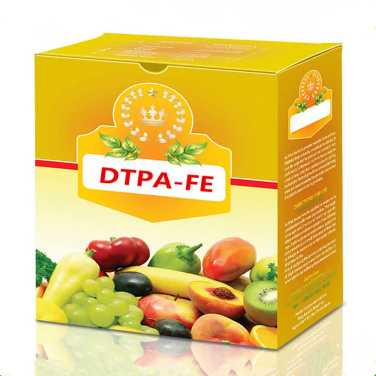 Iron Chelate 11% with DTPA Iron Trace Elements Micronutrients Fertilizer for agriculture