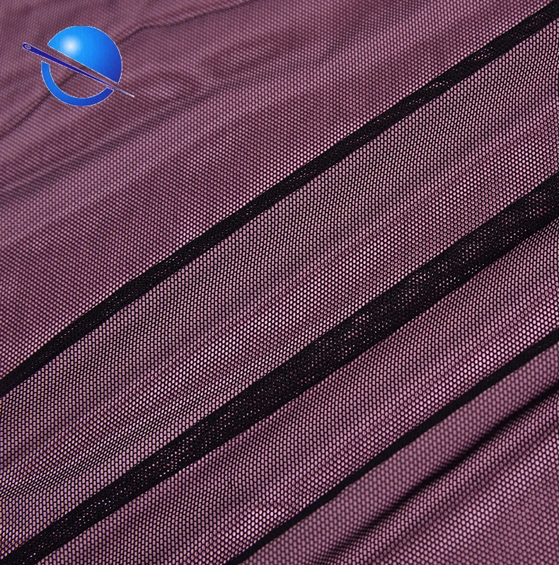 Wholesale high quality 90%nylon 10%spandex elastane mesh fabric for   underwear
