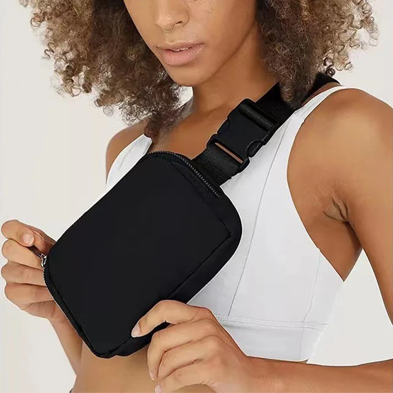 Lulu Same Style Everywhere Workout Shopping Travelling Fanny Pack with Adjustable Strap Waist Belt Bag Pouch