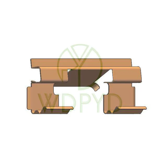 Custom Stainless Steel Material 301 Brake Repair Kits Clip Spring Hardware Kits For Jeep Commander/Grand Cherokee BX3636056