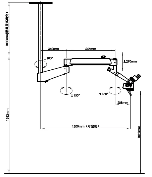 Dental Endodontic Microscope/ Dental Operating Microscope /endodontic microscope